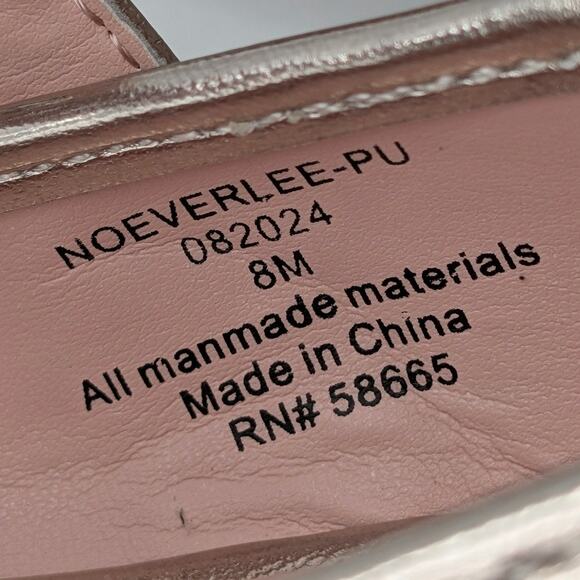 Nordstrom Kids' Everlee Mary Jane Flat Adjustable Strap Gold Size US8M EU24 - Picture 7 of 11